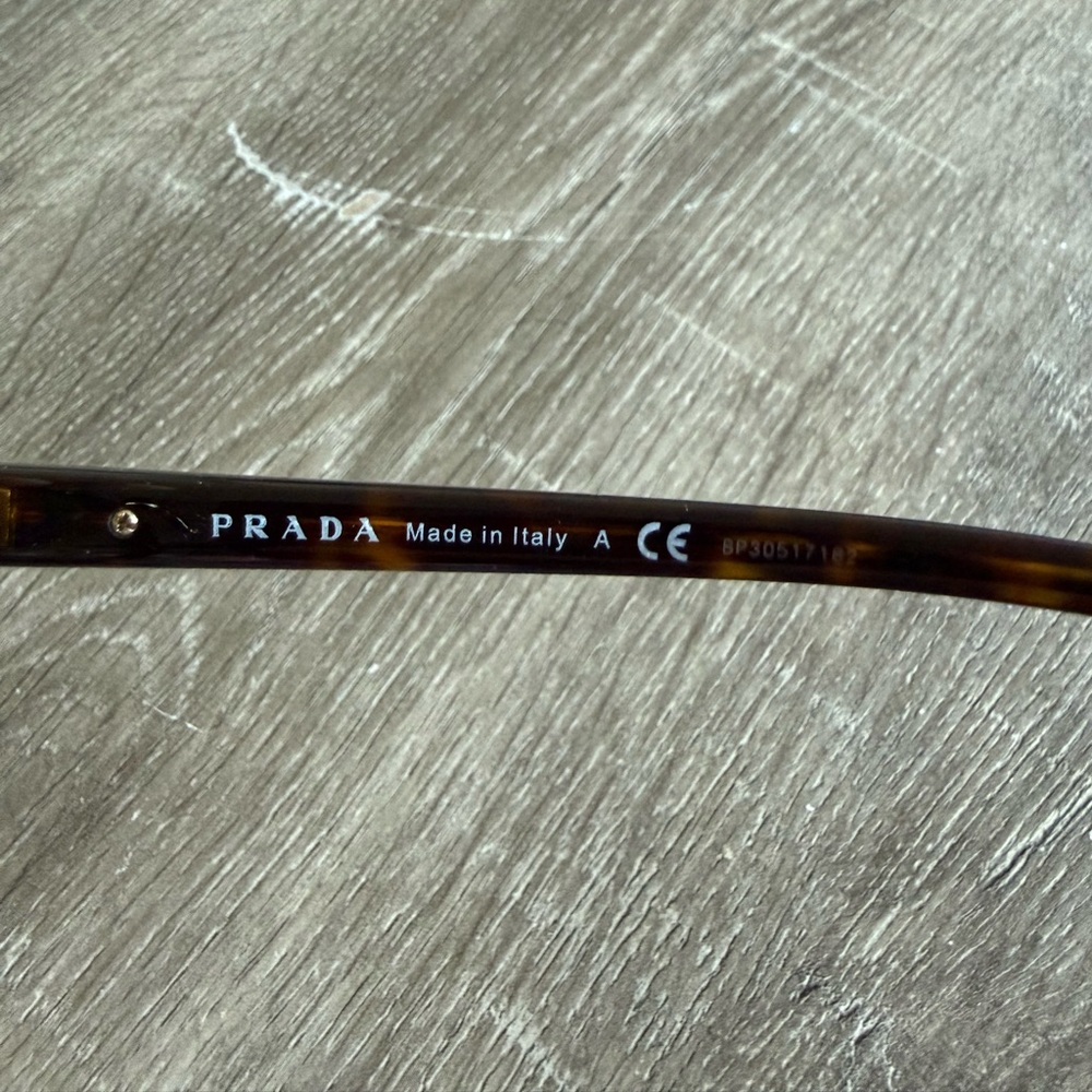 Prada Tortoiseshell Eyeglass Frames - image 4